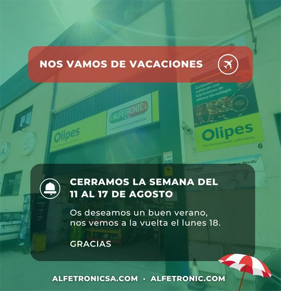 alfetronic horario agosto 2025